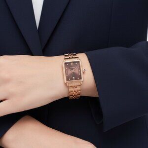 NWT Fiyta Fashion Ladies Quartz Steel Authentic Watch